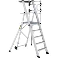 Climb-It Platform Steps CAG305 Silver 172.5 x 101 x 222.4 cm