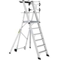 Climb-It Platform Steps CAG306 Silver 172.5 x 111.5 x 247.3 cm