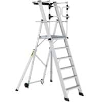 Climb-It Platform Steps CAG306 Silver 172.5 x 111.5 x 247.3 cm