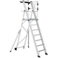 Climb-It Platform Steps CAG307 Silver 172.5 x 121 x 272.4 cm