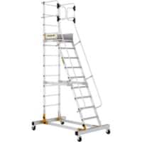 Climb-It Stepladder CAW510 Silver 103 x 208 x 350 cm