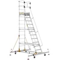 Climb-It Stepladder CAW512 Silver 103 x 226 x 400 cm