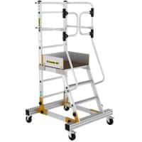 Climb-It Stepladder CAW504 Silver 103 x 154 x 200 cm