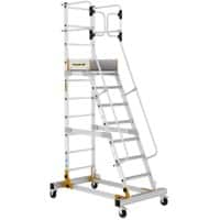 Climb-It Stepladder CAW508 Silver 103 x 190 x 300 cm