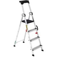 Climb-It Stepladder CAH104 Silver 46.6 x 94.4 x 153.1 cm