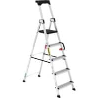 Climb-It Stepladder CAH105 Silver 49.3 x 113.5 x 179.2 cm