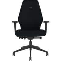Energi-24 Activ Solo Office Chair Synchro Tilt 2D Armrest Black 150 kg 500 x 470 mm