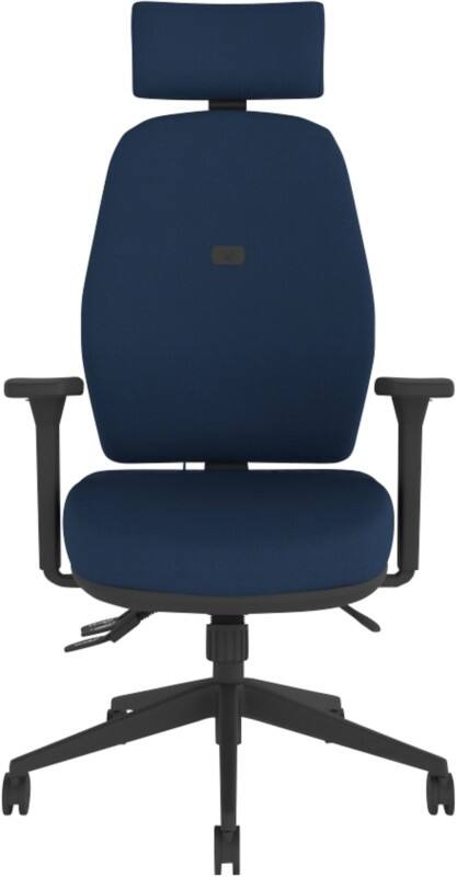 Energi-24 Activ Intro Office Chair Basic Tilt Height-Adjustable Armrest Blue 150 kg IT450HR/AA1D 570 x 520 mm
