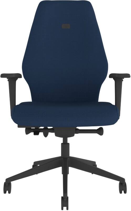 Energi-24 Activ Solo Office Chair Synchro Tilt 2D Armrest Blue 150 kg SL102 500 x 470 mm