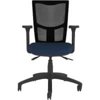 Energi-24 Contour Mesh Operator Chair Basic Tilt Height Adjustable Blue 150 kg 490 x 450 mm