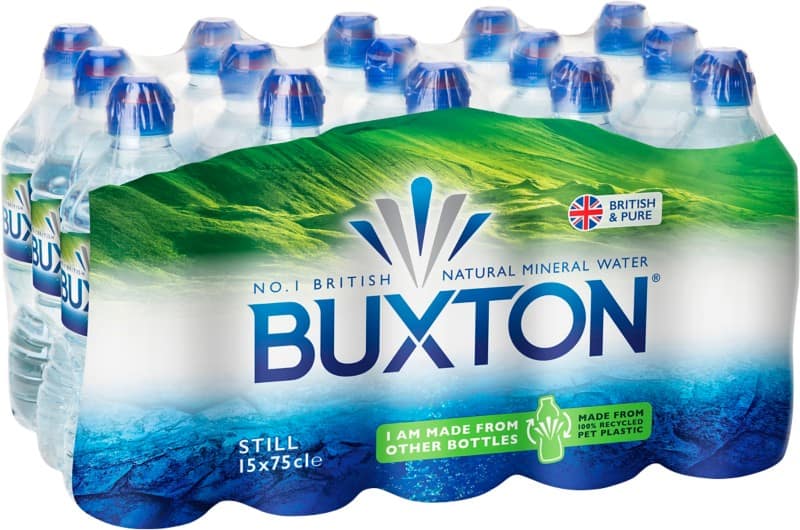 Water Buxton 12376212 15 Bottles of 750 ml