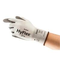 Ansell HyFlex Handling Gloves PU (Polyurethane) Extra Extra Extra Large (XXXL) Grey, White 12 Pairs