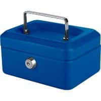 Pavo Cash Box Key lock 152 x 123 x 80 mm Blue