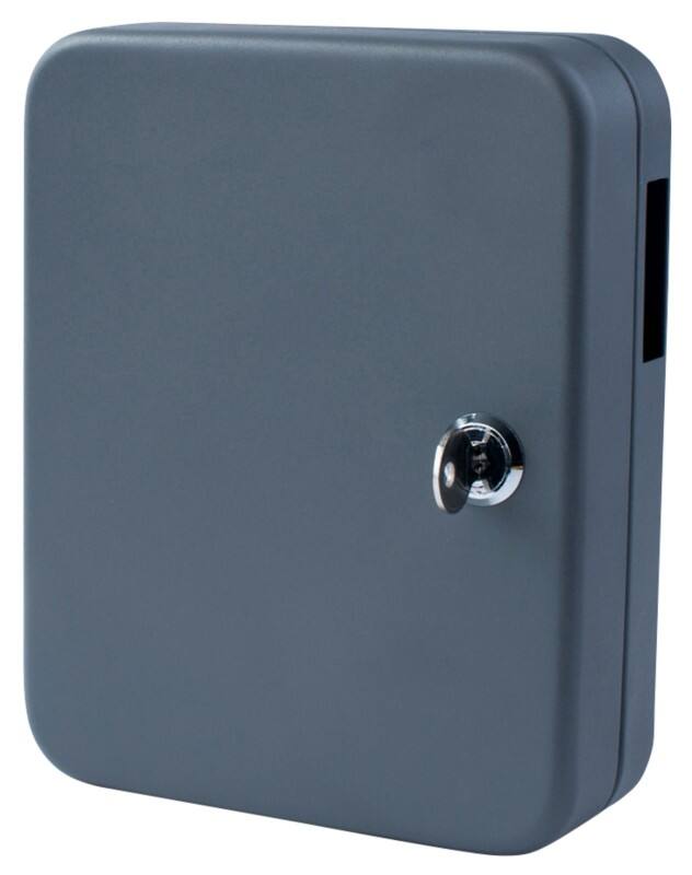 Pavo Key Cabinet 20 Hooks Key lock 8027033 Dark Grey