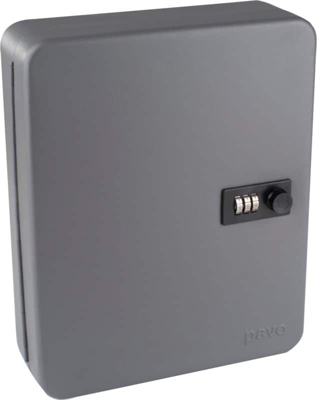 Pavo Key Cabinet 36 Hooks Combination 8041923 Dark Grey