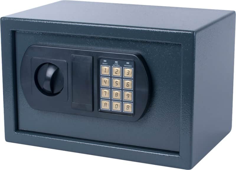Pavo Electronic Security Safe Combination Dark Grey