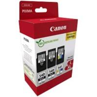 Canon PG-540L & CL-541XL Original Ink Cartridge Black, Cyan, Magenta, Yellow Multipack Pack of 3