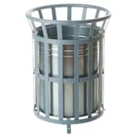 GPC Bin 70 L Light Grey Steel OOT70ZLD