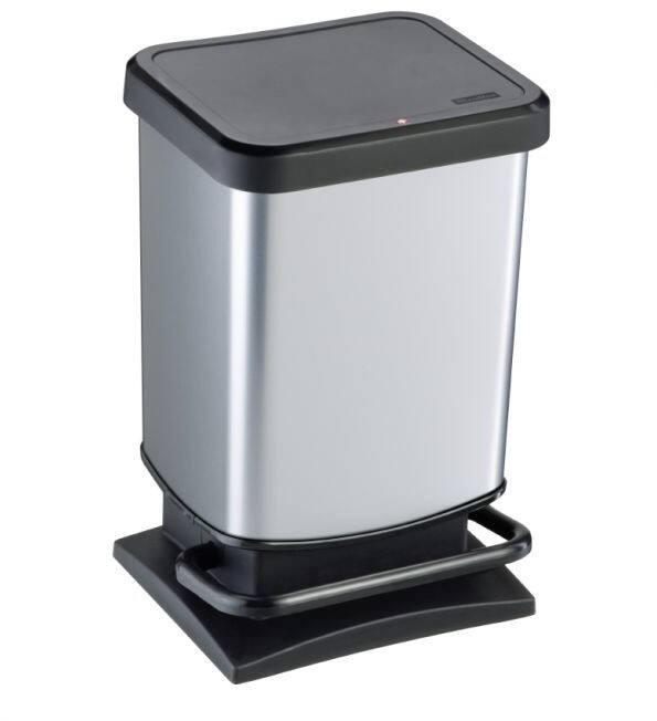 GPC Bin 20 L Silver PP (Polypropylene) PB052M