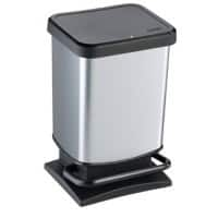 GPC Bin 20 L Silver PP (Polypropylene) PB052M