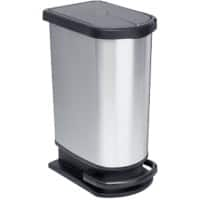 GPC Bin 50 L Silver Stainless Steel PB08BL