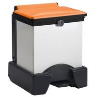 GPC Bin 45 L Orange,White PP (Polypropylene) FSH045ORANGE