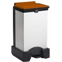 GPC Bin 65 L Orange,White PP (Polypropylene) FSH065ORANGE