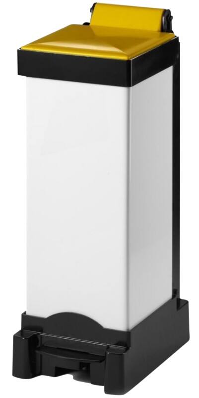 GPC Bin 25 L White,Yellow PP (Polypropylene) FSH025YELLOW