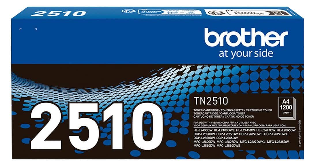 Brother TN2510 Original Toner Cartridge Black