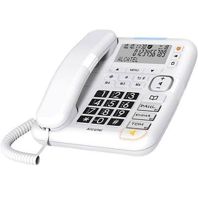 ALCATEL Corded Phone TMax 70 White
