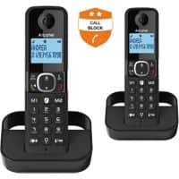 ALCATEL Cordless Phone F860 Duo Black