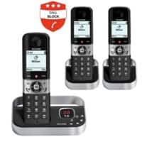 ALCATEL Cordless Phone F890 Voice Trio Silver