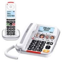 Swissvoice Corded and Cordless Telephone Xtra 3355 Combo White