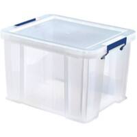 Bankers Box Prostore Storage Box 36 L Transparent 47.5 x 38 x 31.5 cm Pack of 3