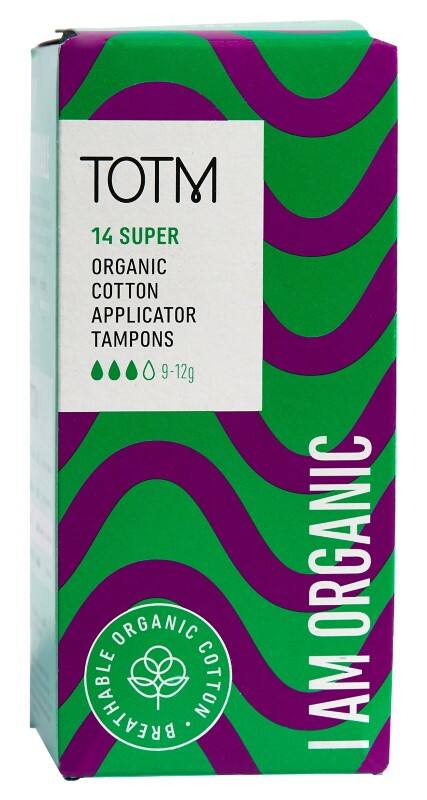TOTM Cotton Applicator Tampon Super 85855460 Pack of 14
