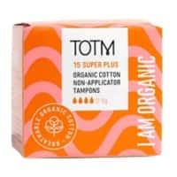 TOTM Cotton Non-applicator Tampon Super Plus Pack of 15