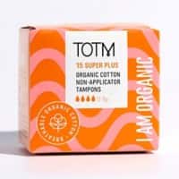 TOTM Cotton Non-applicator Tampon Super Plus Pack of 15