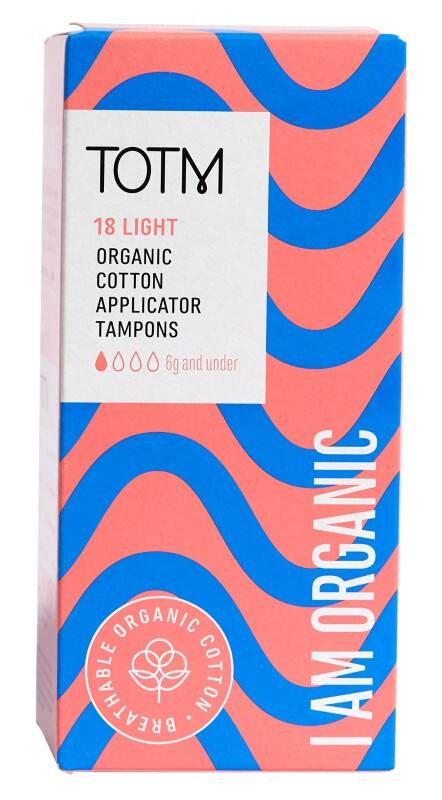 TOTM Cotton Applicator Tampon Light 85855450 Pack of 18
