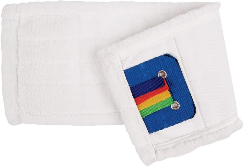 Robert Scott Microspeedy Microfibre Flat Mop White Pack of 10