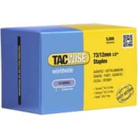 TACWISE 73 Type Staples 73/12 Steel Pack of 5000