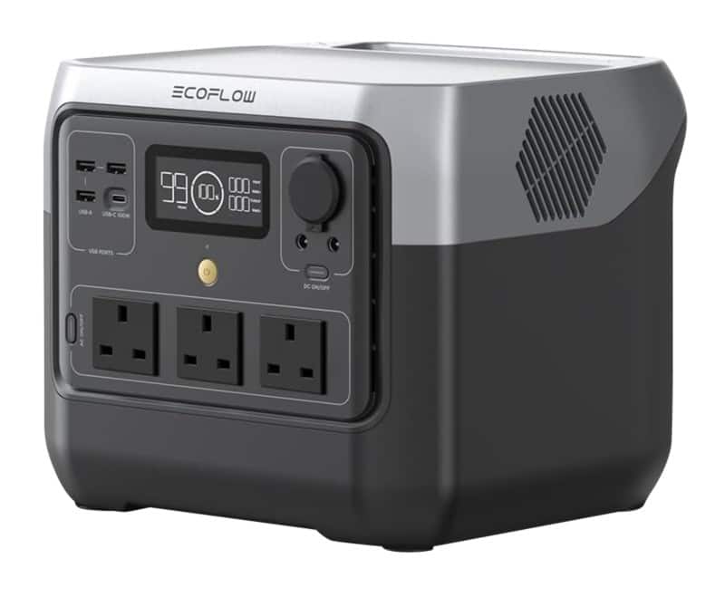 ECOFLOW Power Station River 2 Pro ZMR620-B-UK Black, Grey
