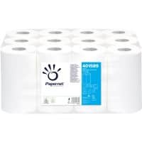 Papernet Hand Towels Centrefeed 2 Ply Paper 12 Rolls White