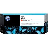 HP 745 Original Ink Cartridge F9K06A Chromatic Red