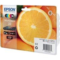 Epson 33 Original Ink Cartridge C13T33374011 Black, Photo Black, Cyan, Magenta, Yellow Multipack Pack of 5