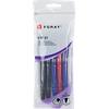 Foray Edit ST Rollerball Pen Assorted Pack 5