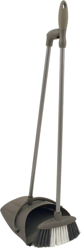 Bentley Dustpan and Brush Set Lobby 26 x 25 x 90cm Black & White