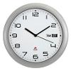 Alba Analog Wall Clock HORDAY2 UK 30 x 5.5cm Silver Grey