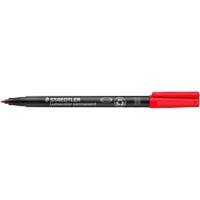 STAEDTLER 317 OHP Marker Medium Round Red Pack of 10