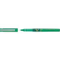 Pilot V7 Hi-Techpoint Rollerball Pen Medium 0.4 mm Green Pack of 12