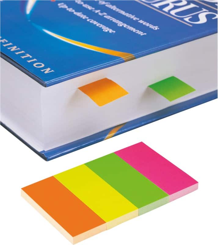 Viking Index Flags Assorted Special format 4 Packs of 50 Strips